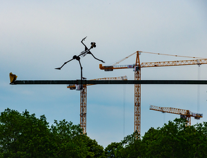Crane Man - Photo by Arthur McMannus