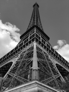 Eiffel's Classic Lines - Photo by Arthur McMannus