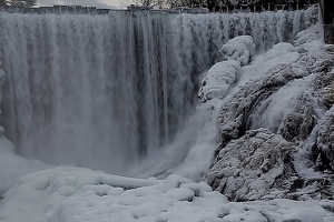 Frozen Falls - Photo by Bill Latournes