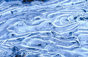 Frozen water - Photo by Robert McCue