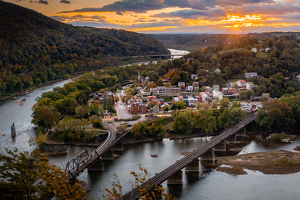 Harpers Ferry Sunset - Photo by Bill Payne