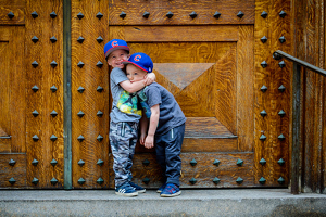Hug Your Brother - Photo by Bill Payne