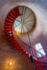 Inside Race Point Lighthouse - Photo by Jeff Levesque