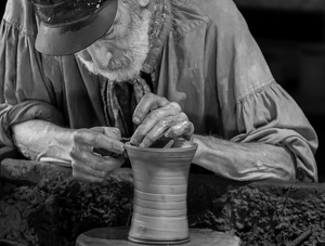 Class B 1st: Potters Hands by David McCary