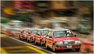 Taxi Race via the Adamski Effect by Frank Zaremba, MNEC