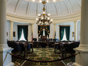 Vermont Capital Senate Chamber - Photo by Owen Small