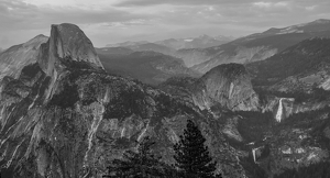 Class A 2nd: View from Glacier Point - Yosemite by Jim Patrina