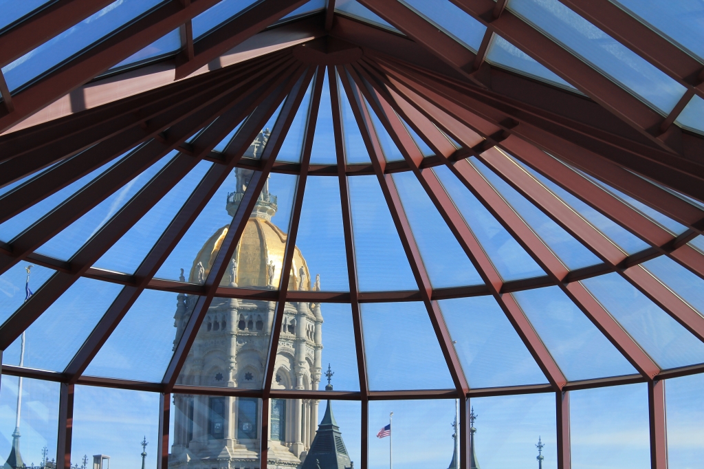 A View of the Capital Through Glass by James Haney
