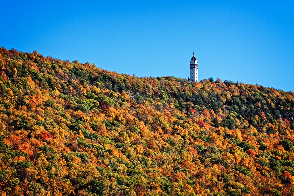Autumn on Talcott Mountain by John McGarry