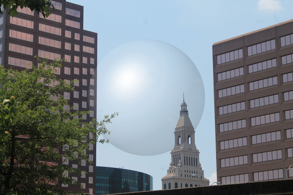Ball over Hartford by James Haney