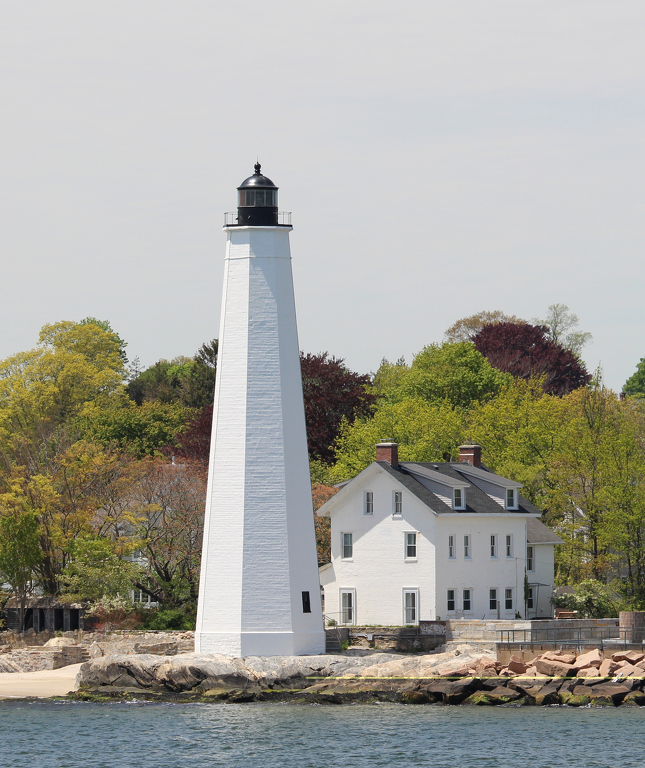Beacon of Safety - New London Harbor Light by Harold Grimes