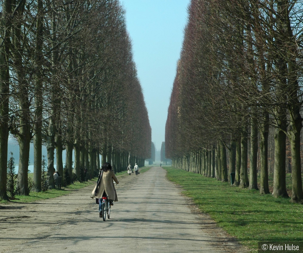 Bicycling in Versailles by Kevin Hulse