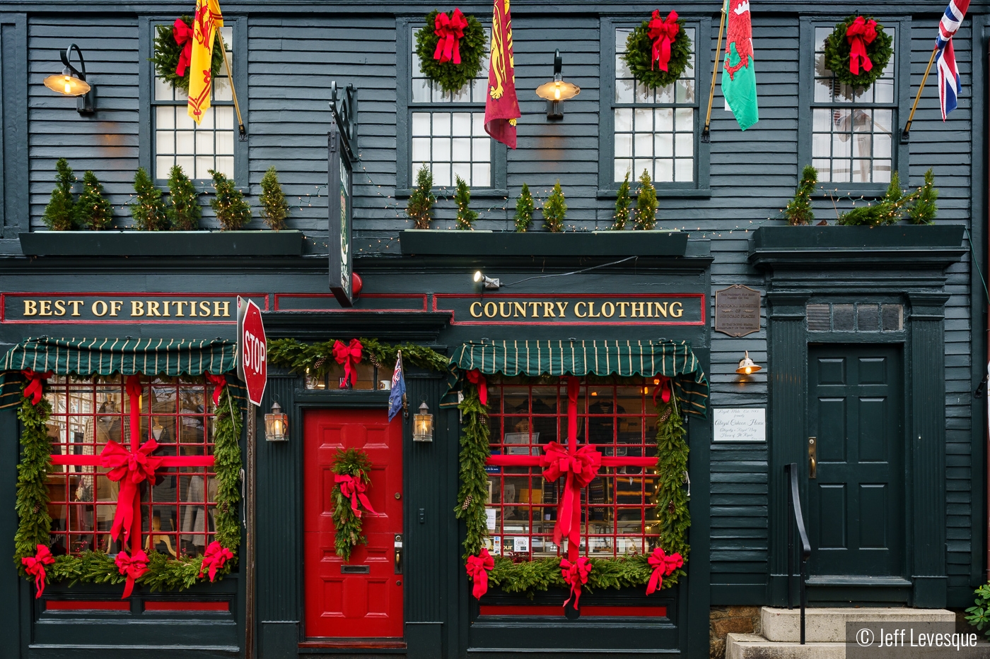 British Clothing Store by Jeff Levesque