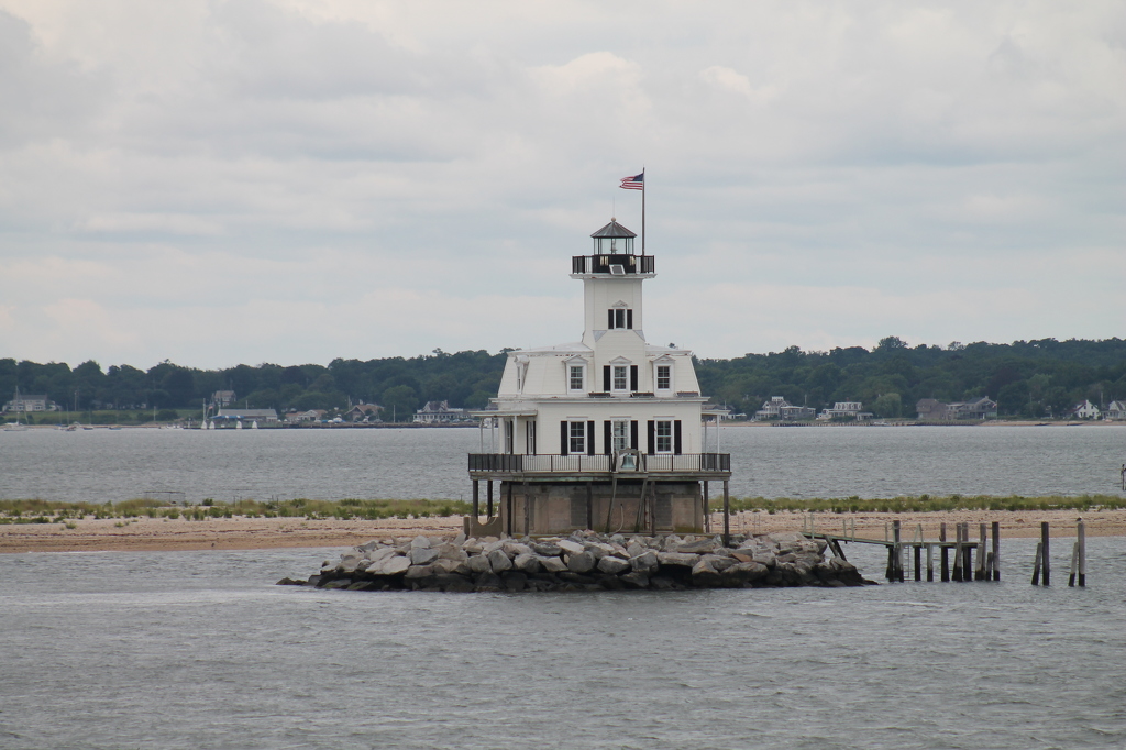 Bug Lighthouse Long Island Sound by James Haney