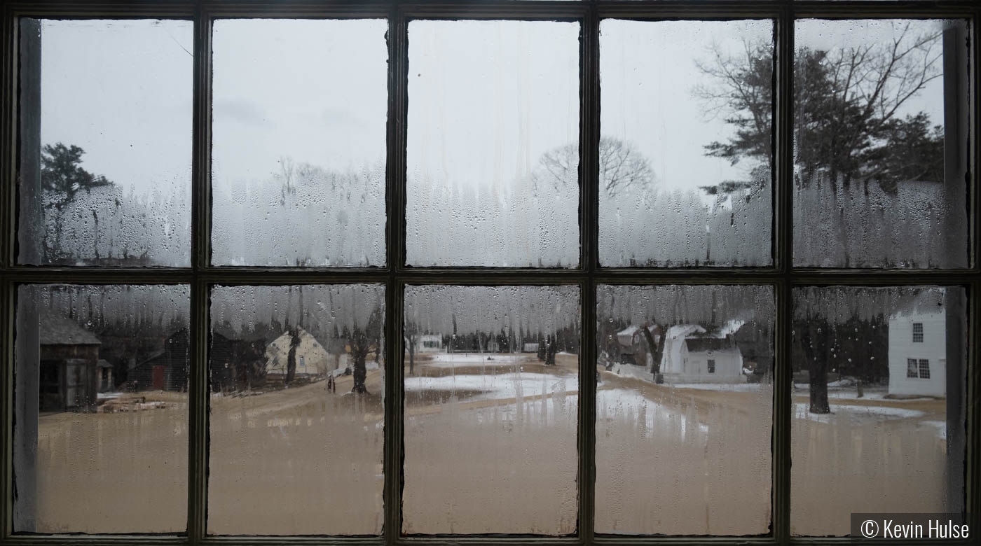 Center Meetinghouse Window View by Kevin Hulse