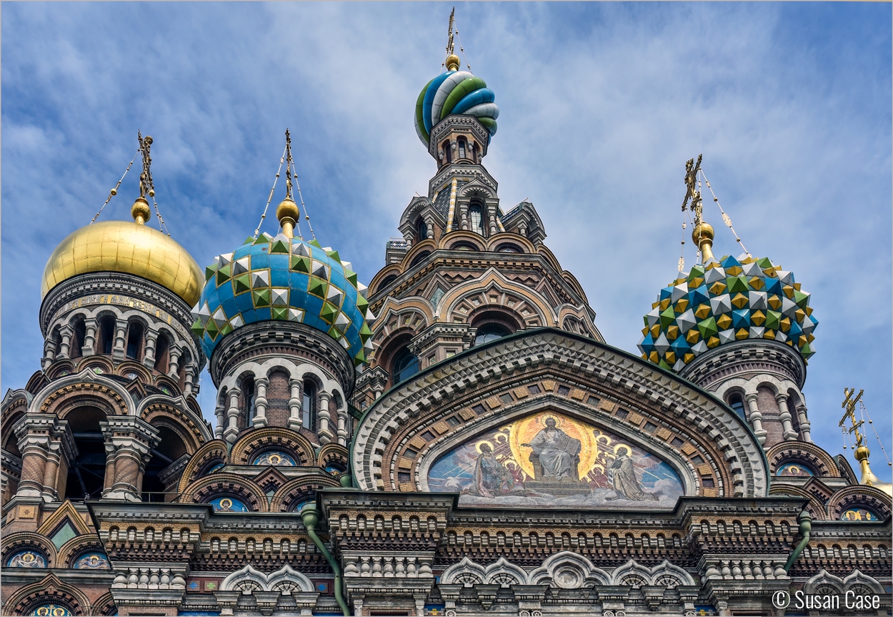 Church of Our Savior on Spilled Blood, St. Petersburg by Susan Case
