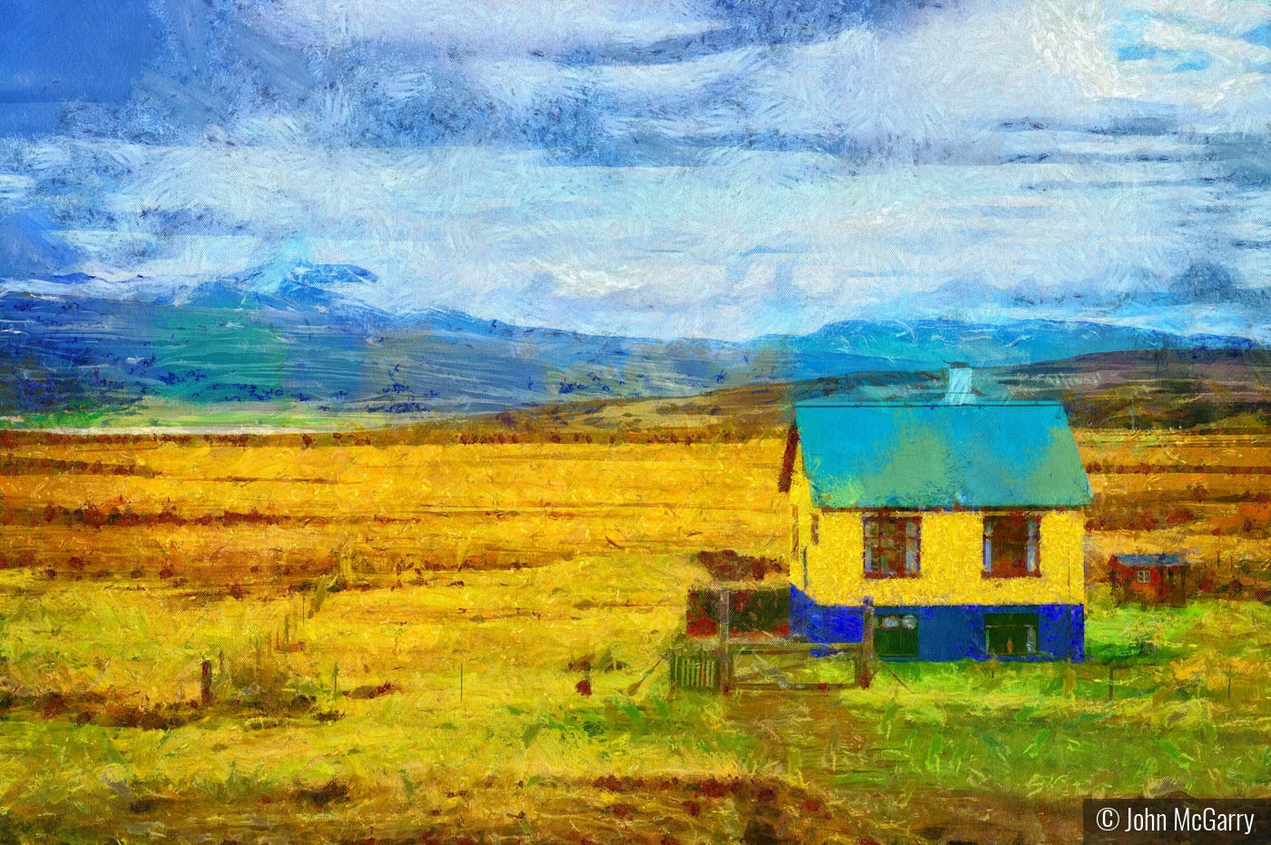 Colorful House by John McGarry