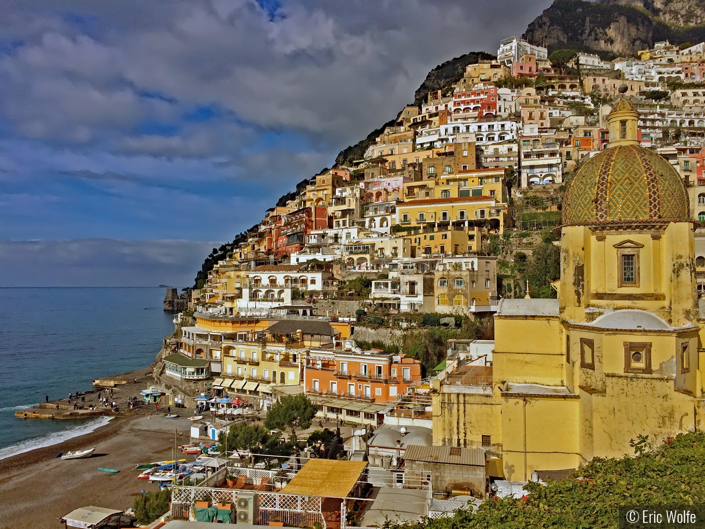 Colors of Positano by Eric Wolfe