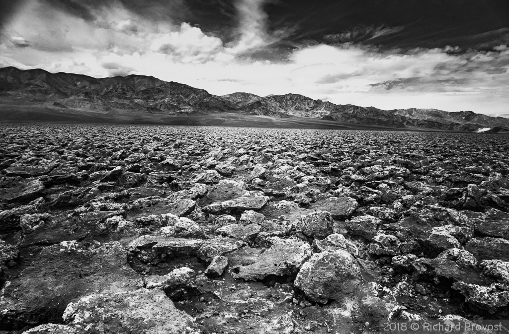 Devil's Golf Course, Death Valley, N.P by Richard Provost