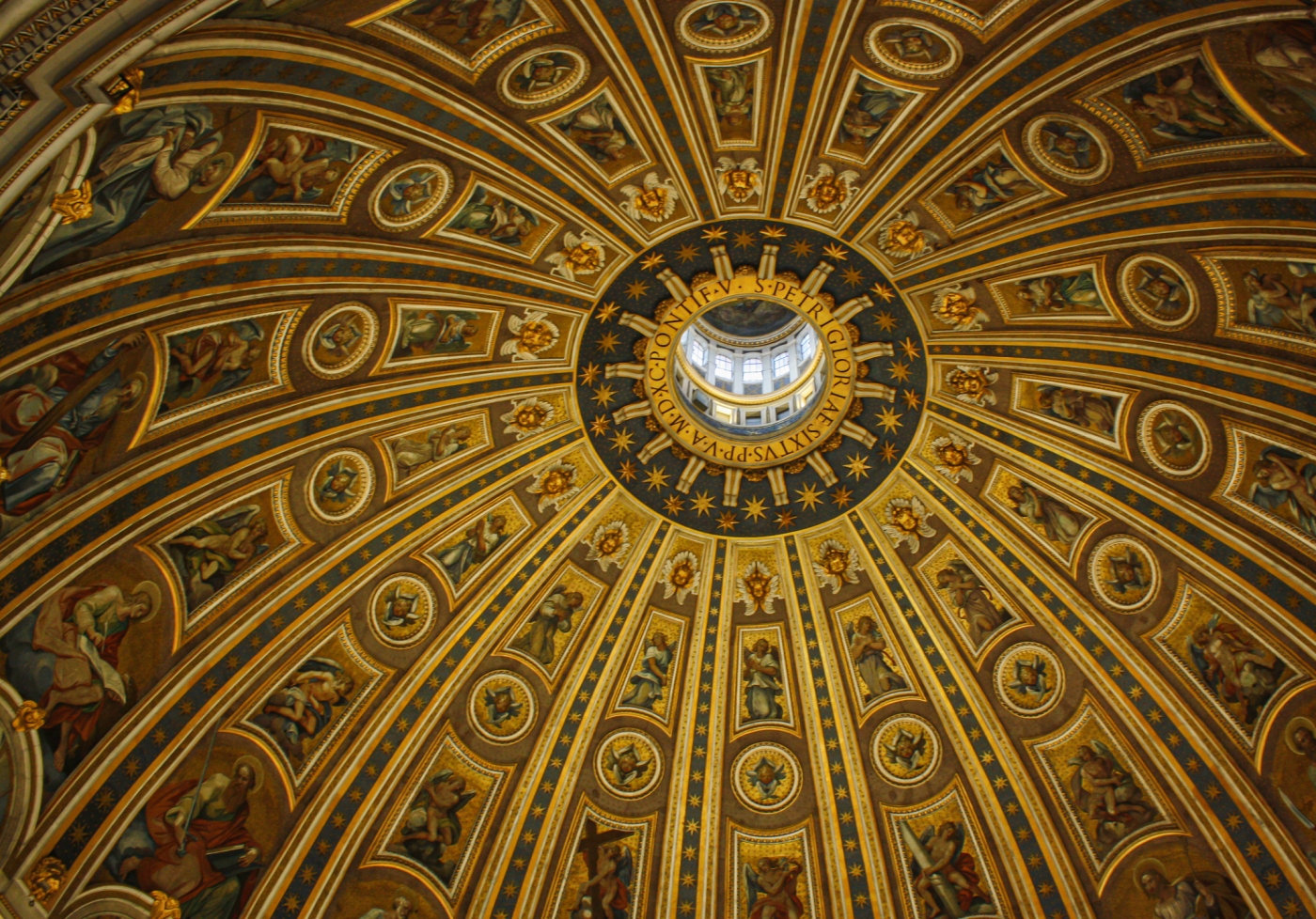 Dome of St. Peter's Basillica by Pamela Carter