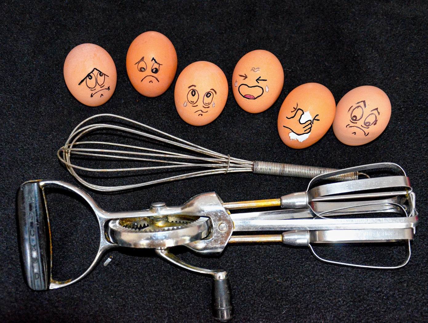 Eggs-istential Threat by Louis Arthur Norton