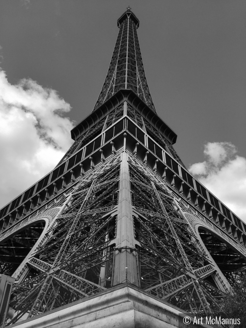 Eiffel's Classic Lines by Art McMannus