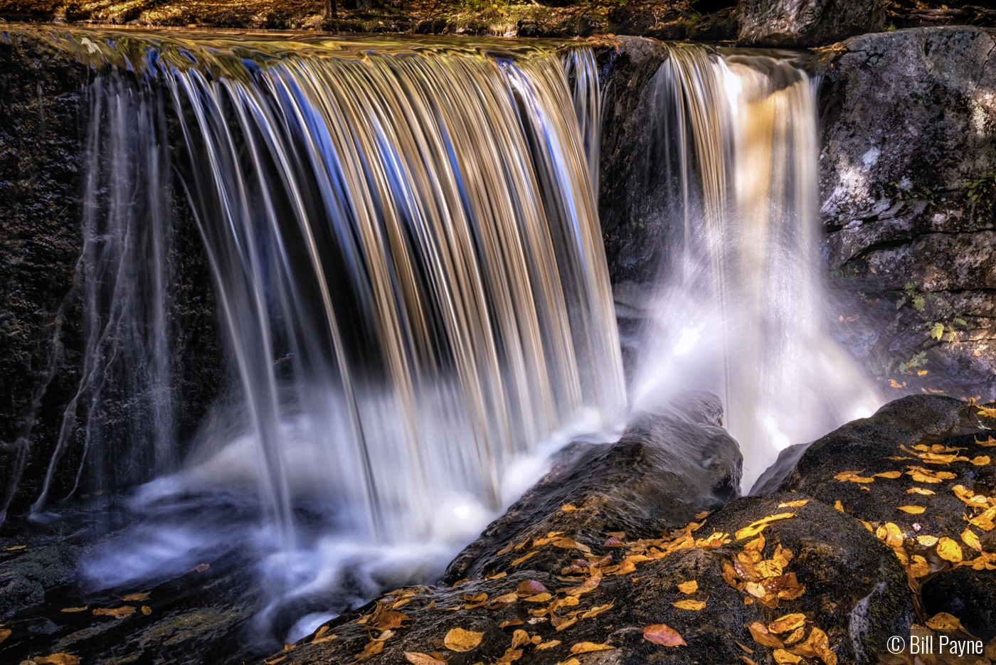 Fall Colored Water by Bill Payne