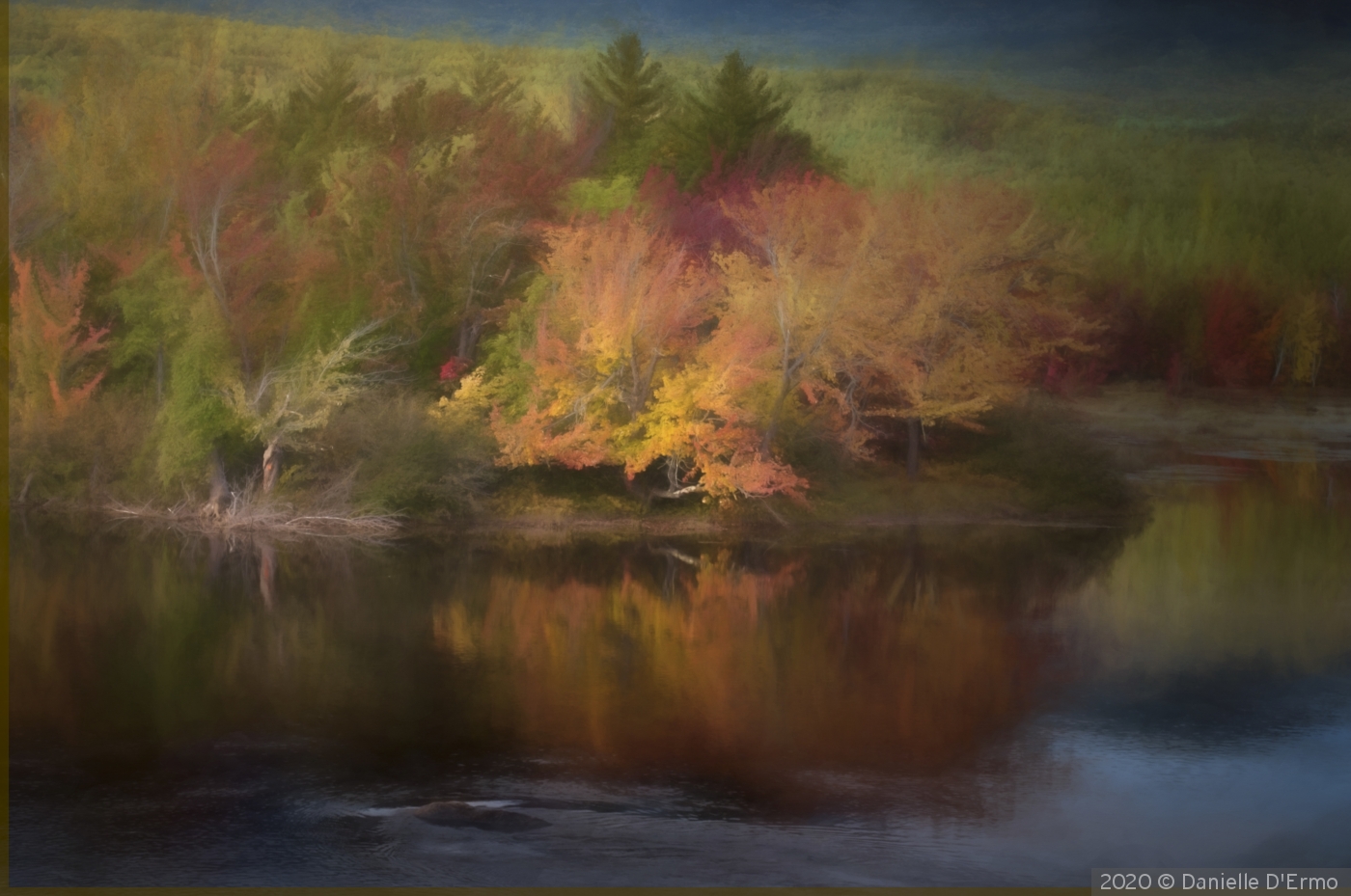 Fall in Maine by Danielle D'Ermo