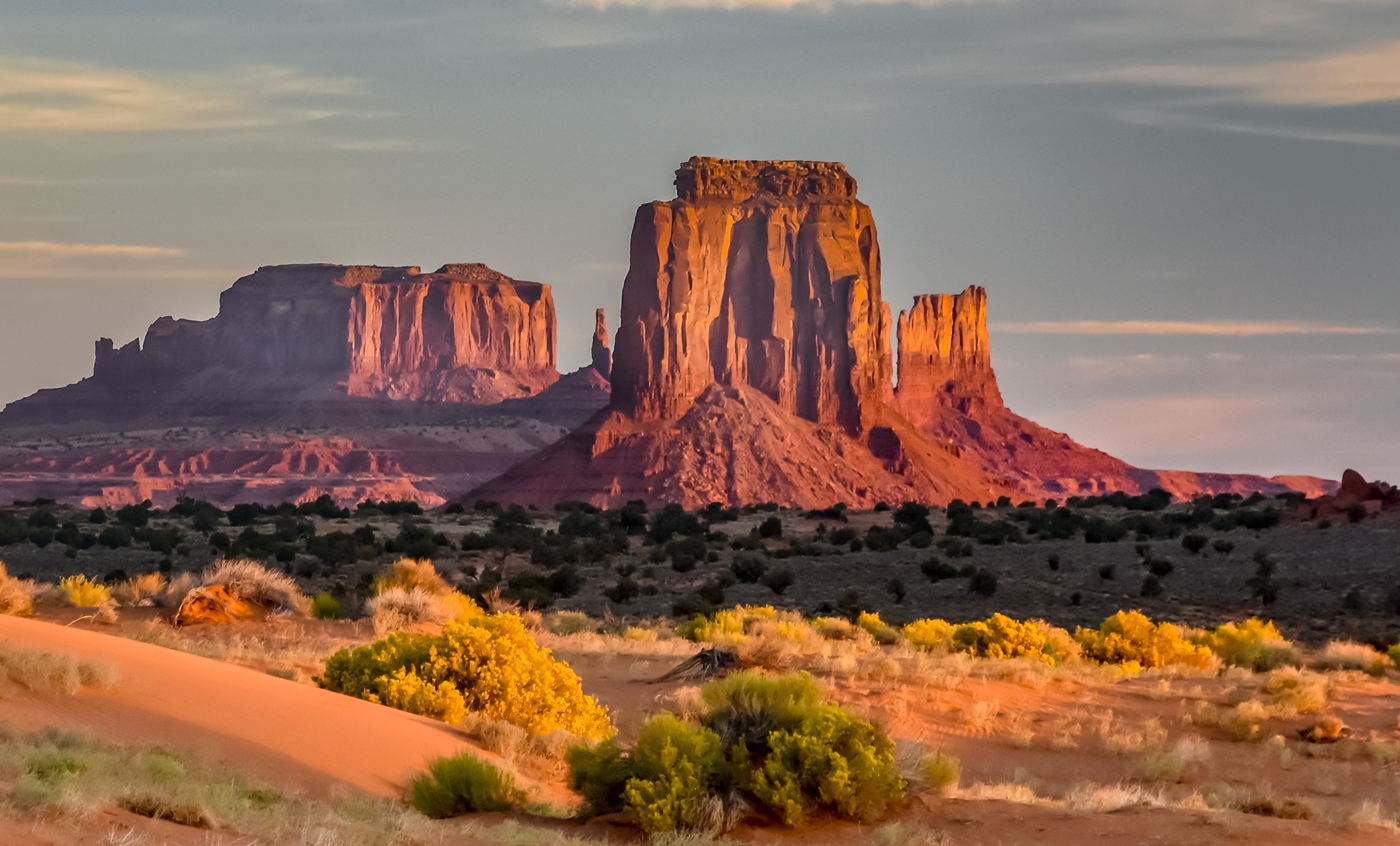 First Light - Monument Valley by Susan Case