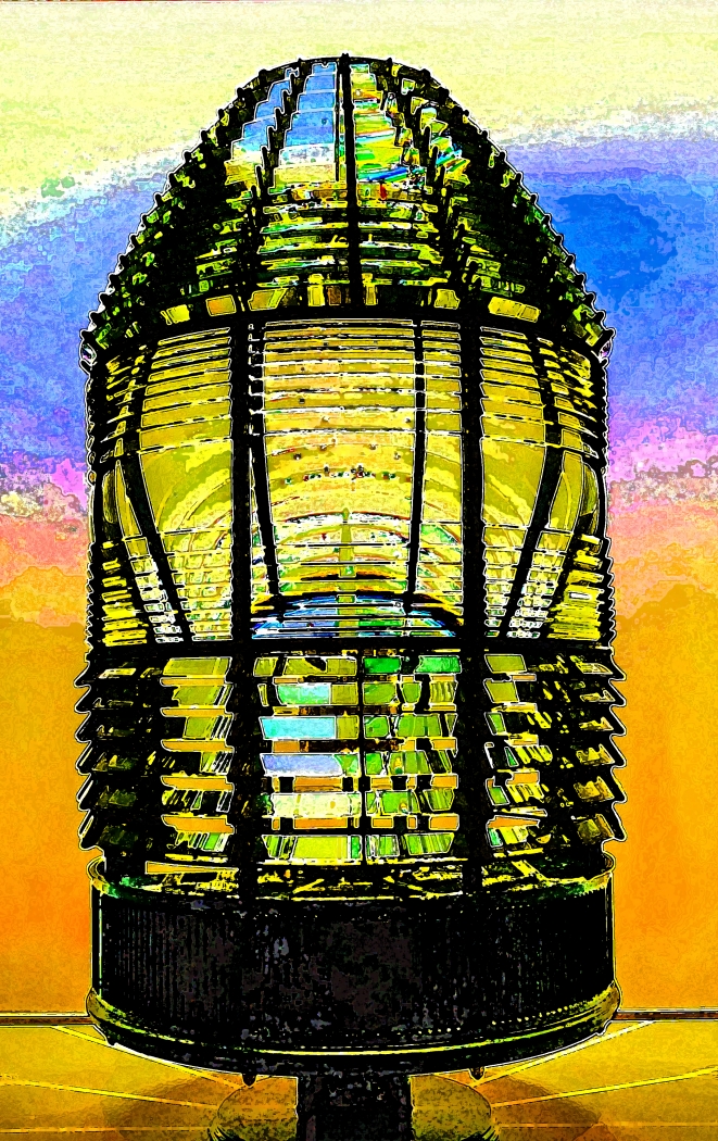First Order Fresnel Lens by Lou Norton