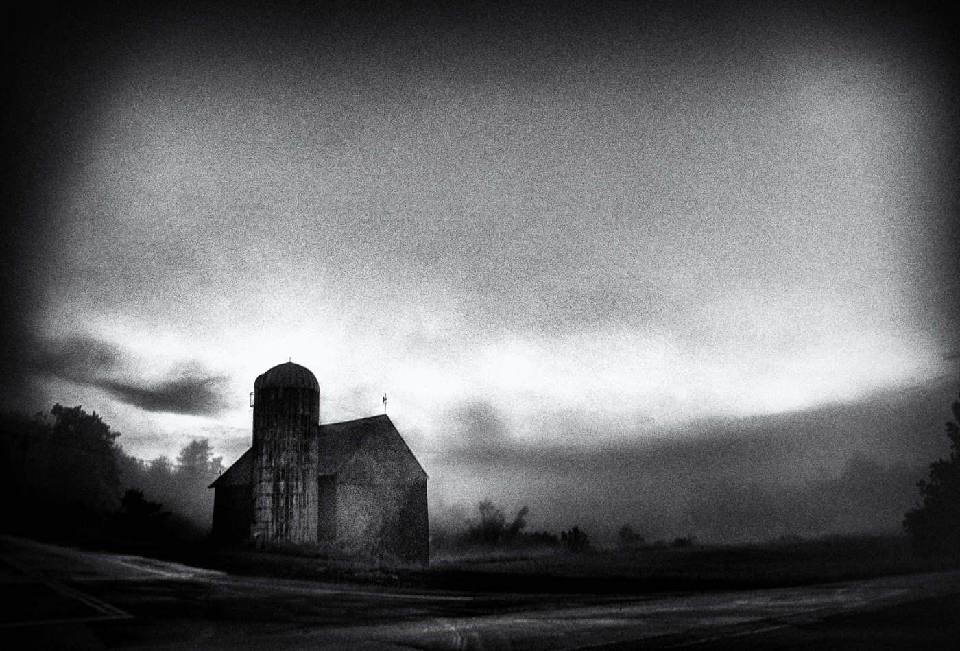 foggy dusk by John Parisi