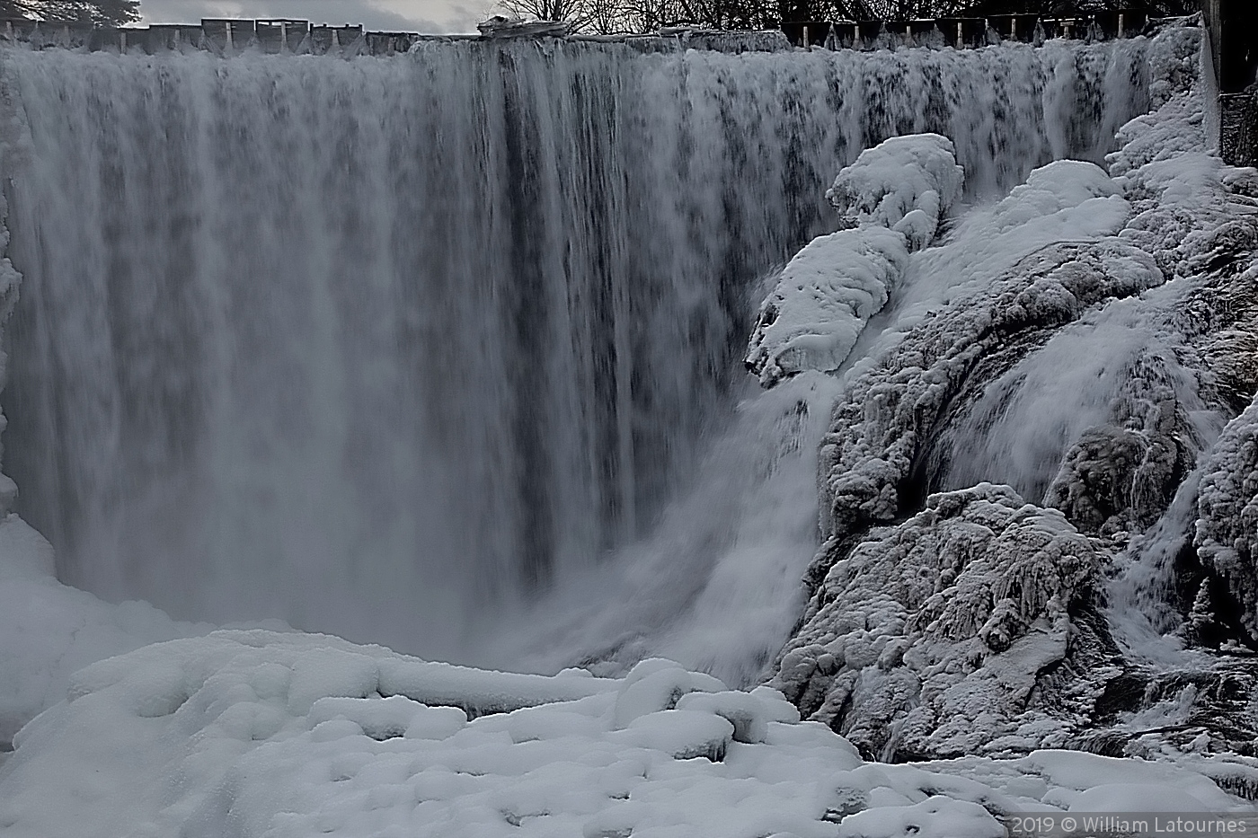 Frozen Falls by William Latournes