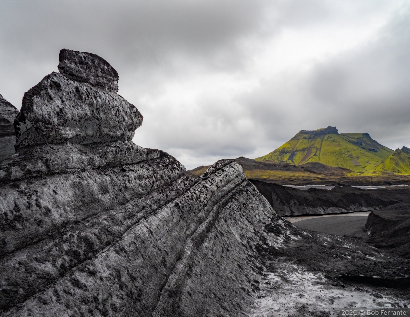Glacial valley - Iceland by Bob Ferrante