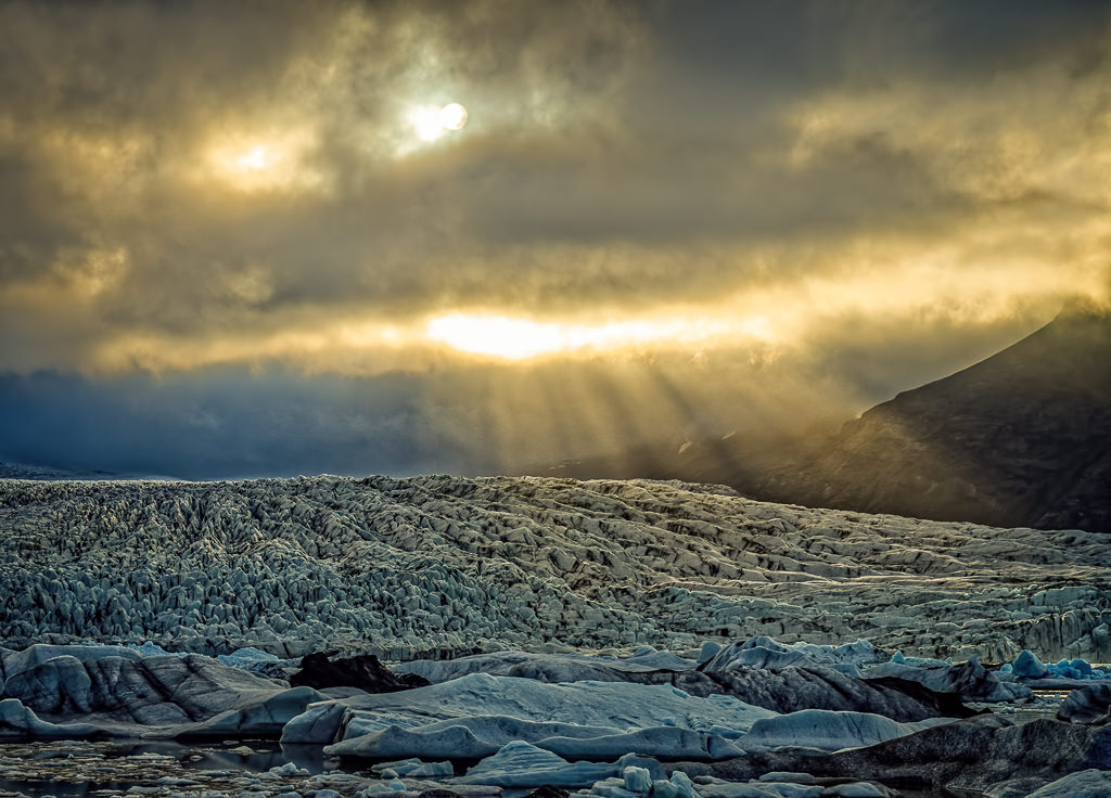 Glacier Glow by John McGarry
