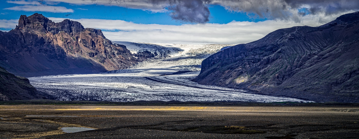 Glacier Panorama by John McGarry