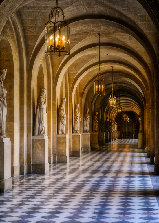 Hallway at Versailles by Frank Zaremba