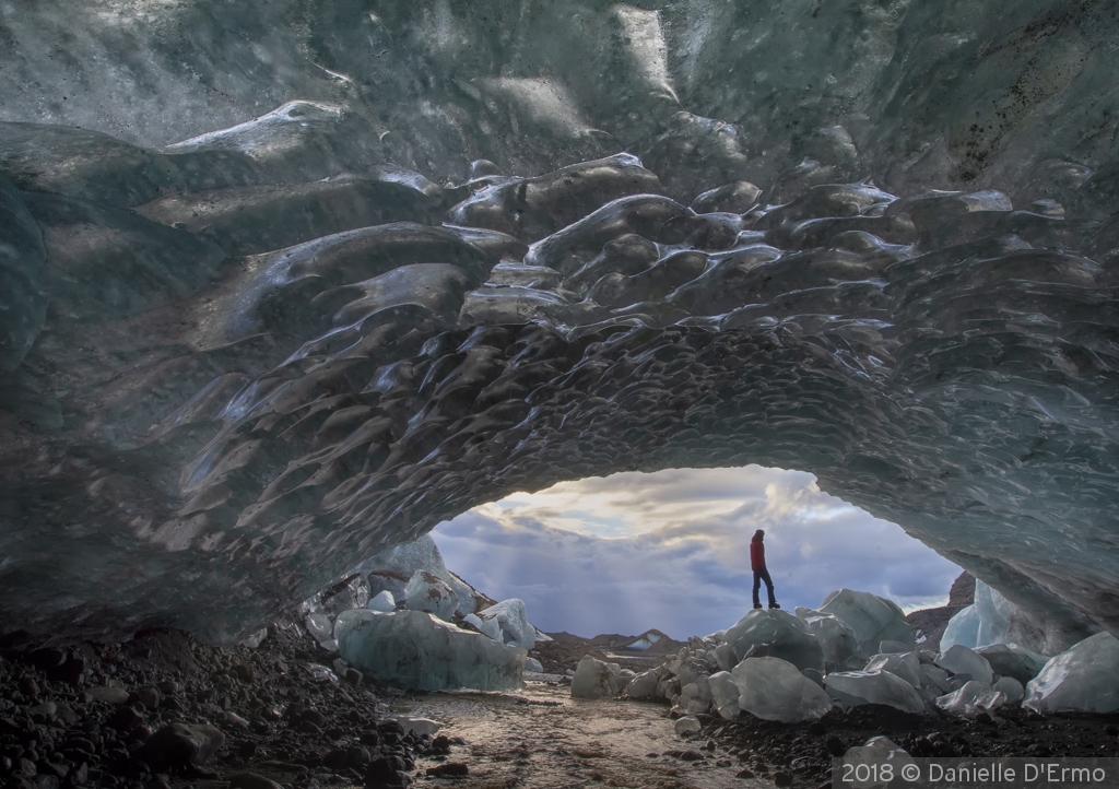 Ice Cave by Danielle D'Ermo
