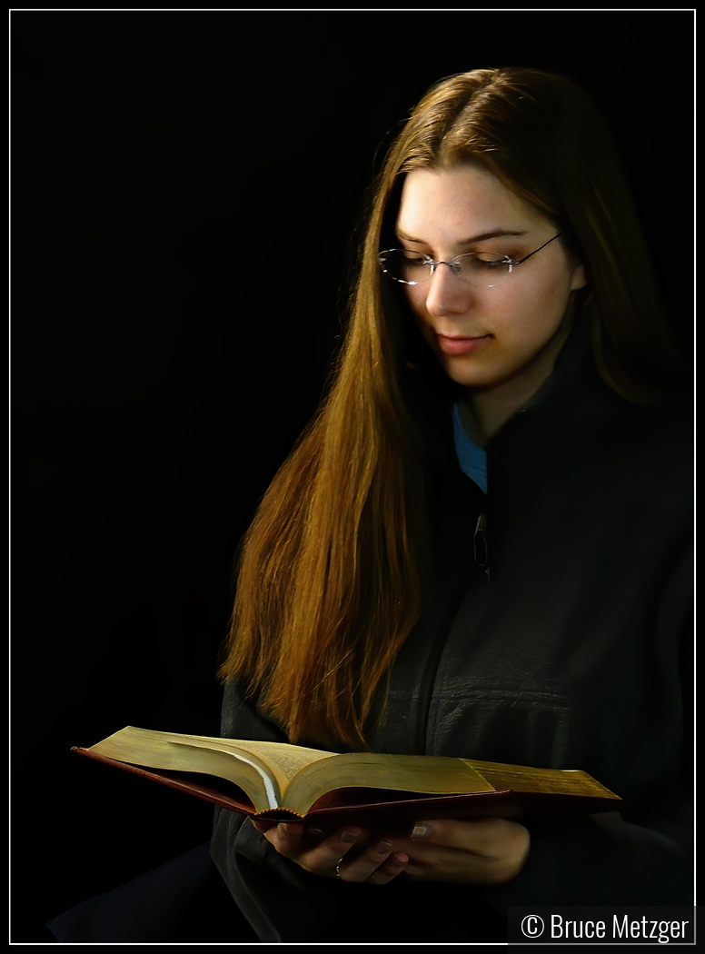 Katherine Reading by Bruce Metzger
