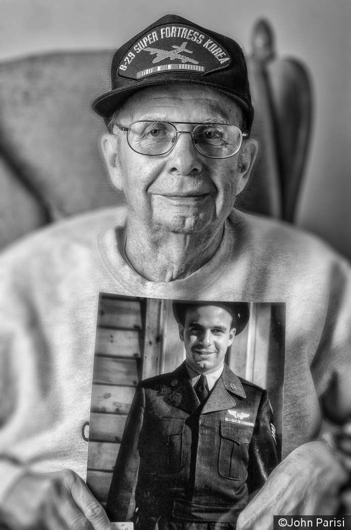 Korean Vet. Then and Now by John Parisi