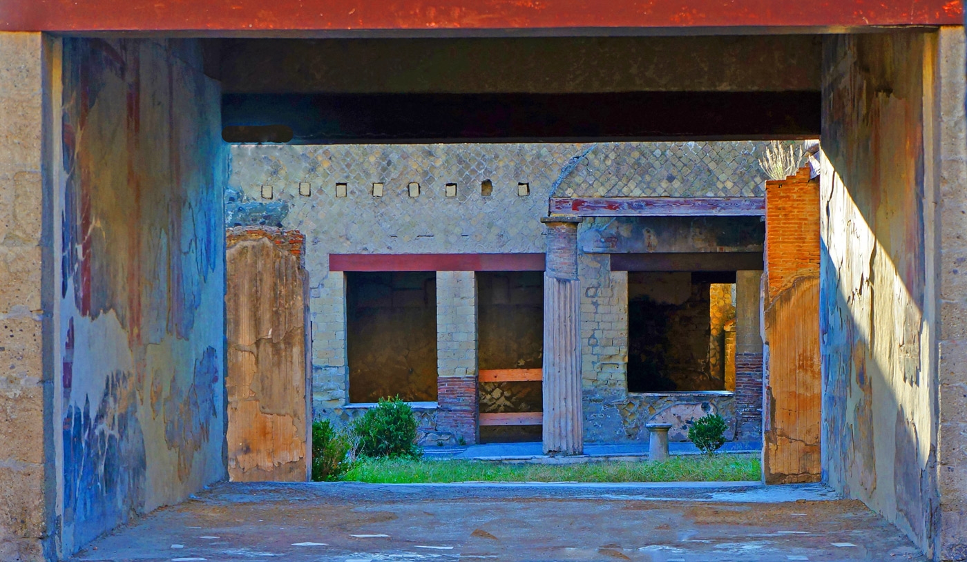 Lost City of Herculaneum, Sorrento, Italy by Alene Galin