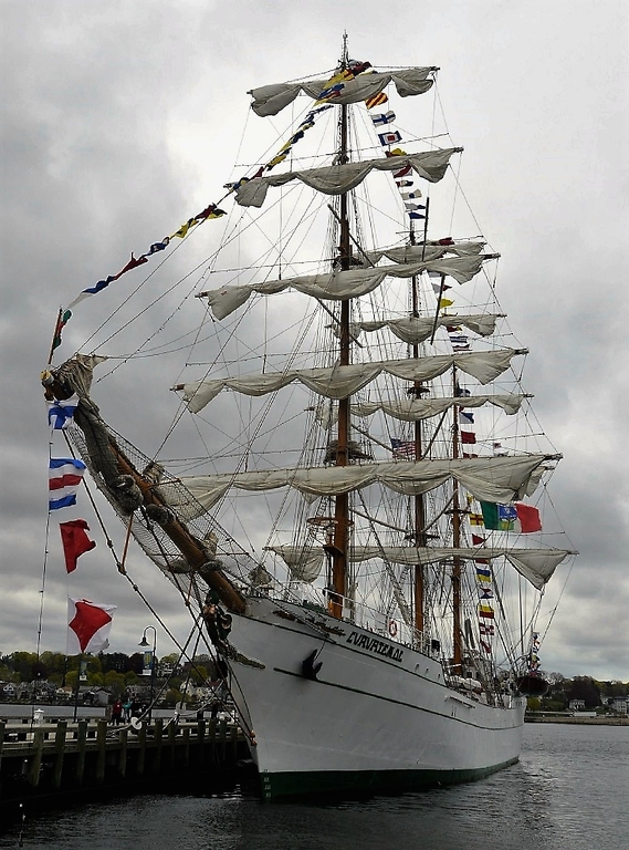 Mexican Navy Ship by Charles Hall