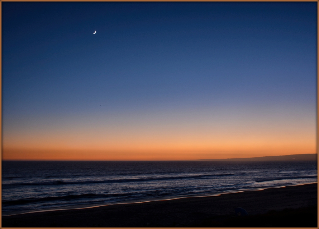 moon over Monterey by Ginny Thibodeau