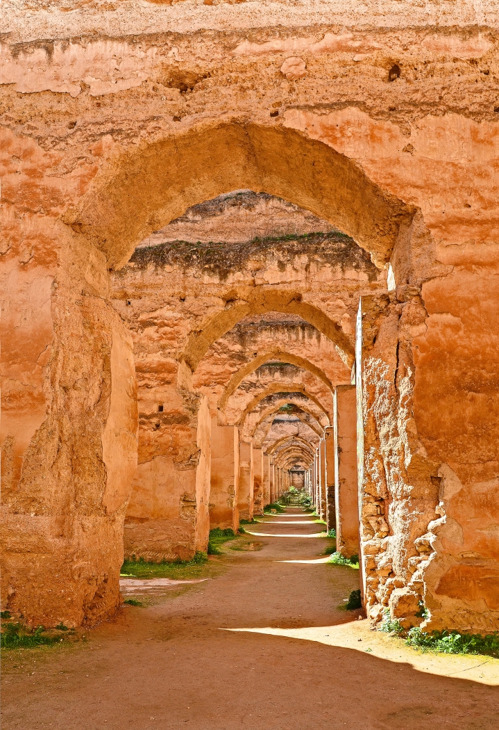 Moroccan Palace's Stables by Lou Norton