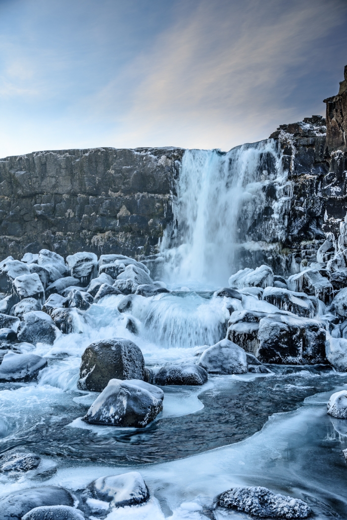 My favorite Icelandic waterfall. by Richard Provost