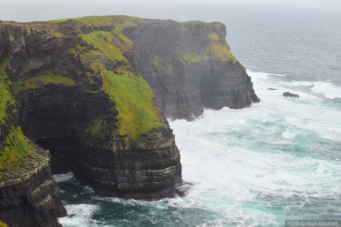 Nag's head, Ireland, looking south. by Nick Bennett