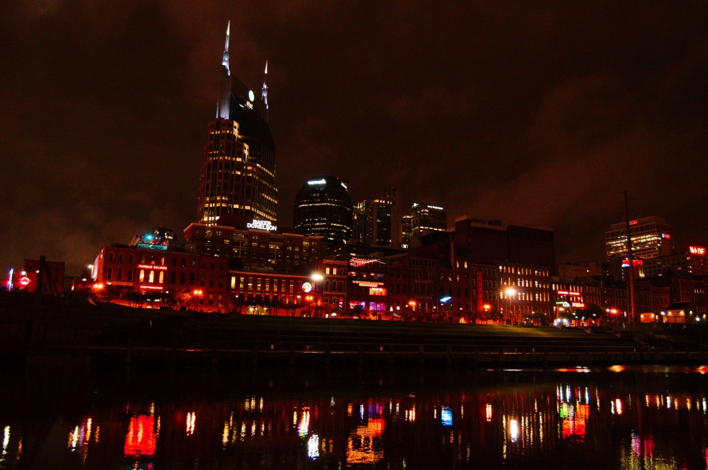 Nashville at Night by Charles Hall