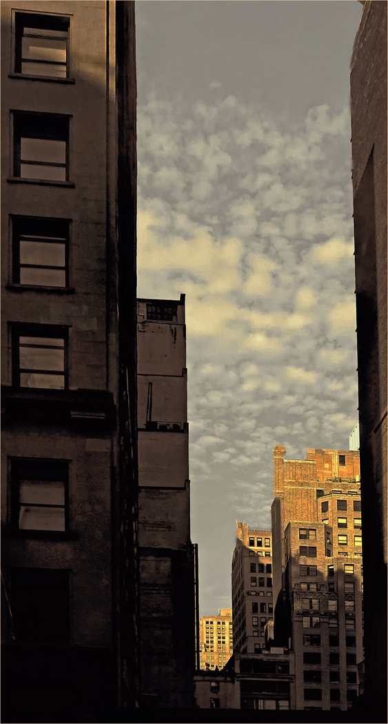 New York Sky Line by Alene Galin