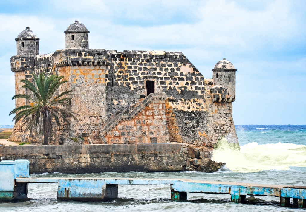 Old Cuban Fort by Lou Norton