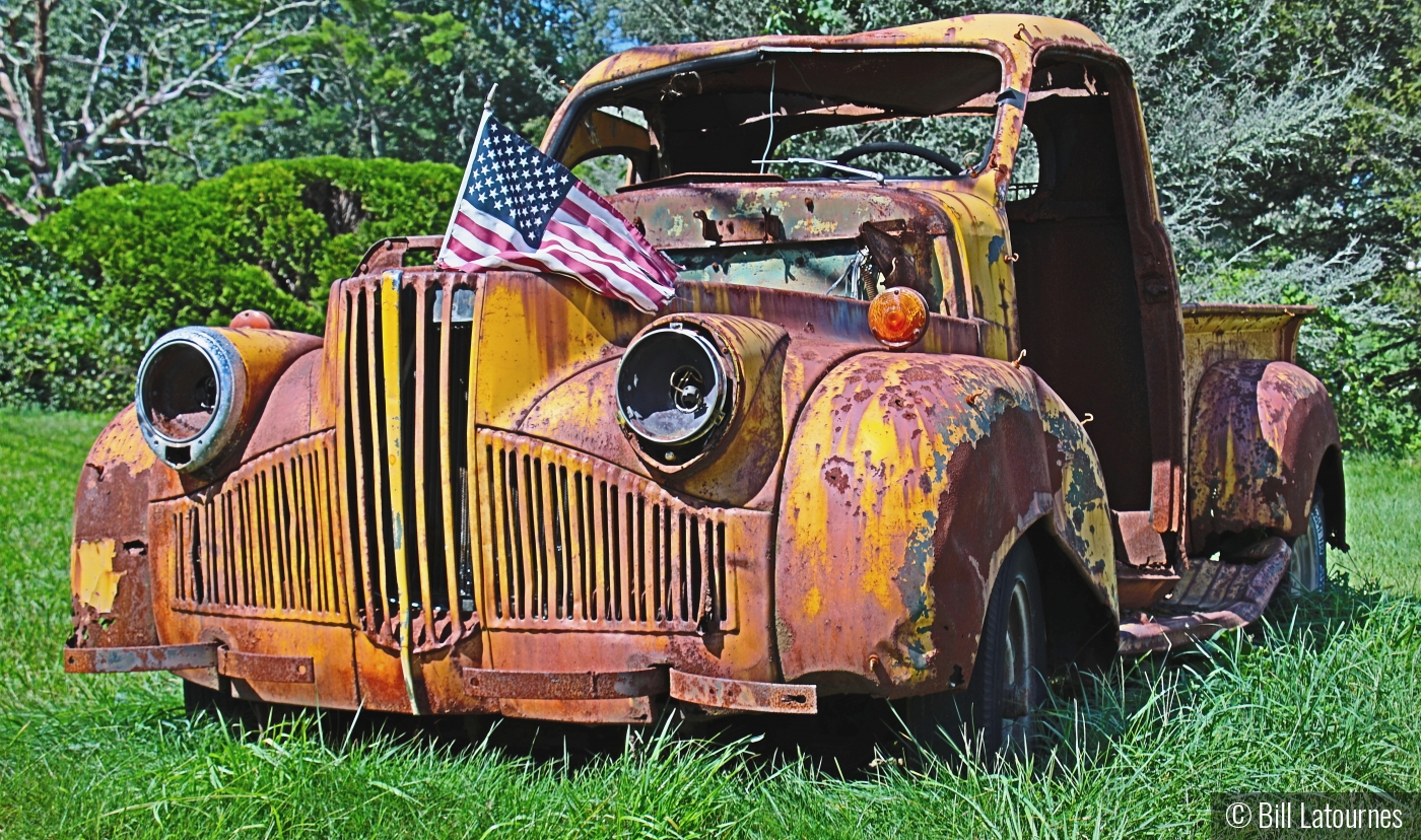 Old Truck by Bill Latournes
