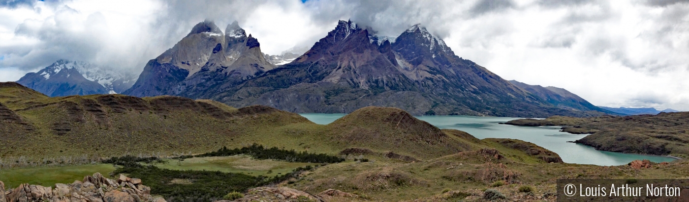 Patagonian Panorama by Louis Arthur Norton